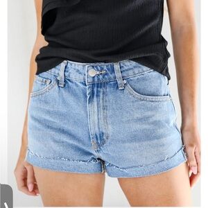 High Rise Jean Shorts NWT